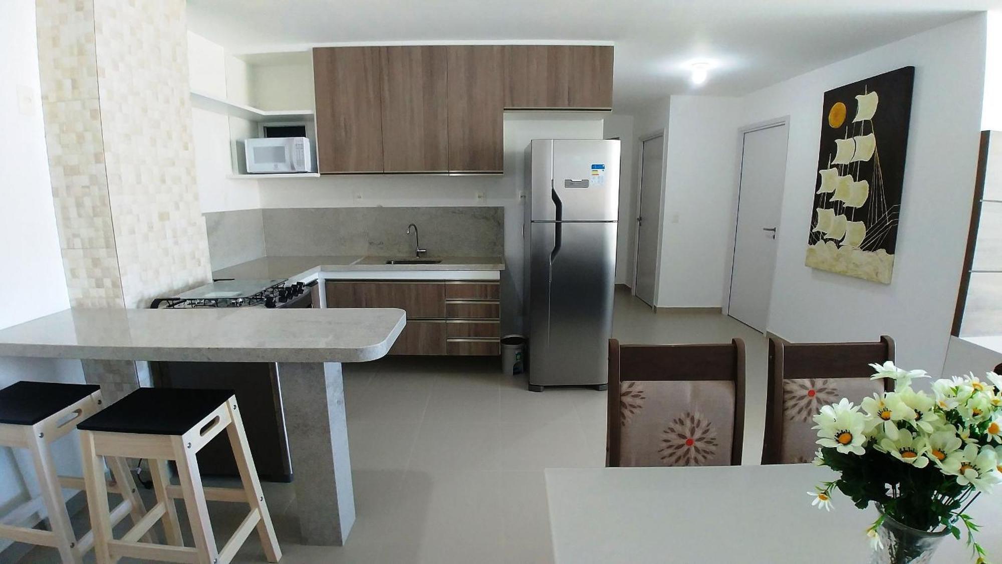 Areias Do Mar ! 2 Quartos Familia Com Varanda A213 바라 데 상미겔 외부 사진
